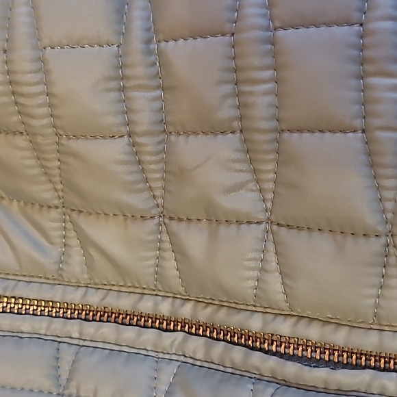 KATE SPADE dusty mint quilted ruffle coat - Picture 12 of 12